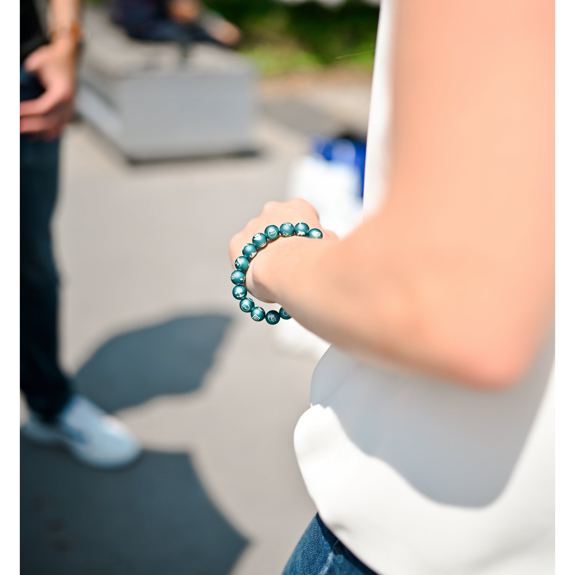 Teal Lifelet Bracelet