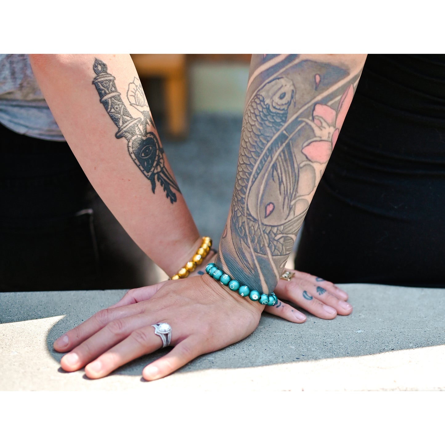 Teal Lifelet Bracelet