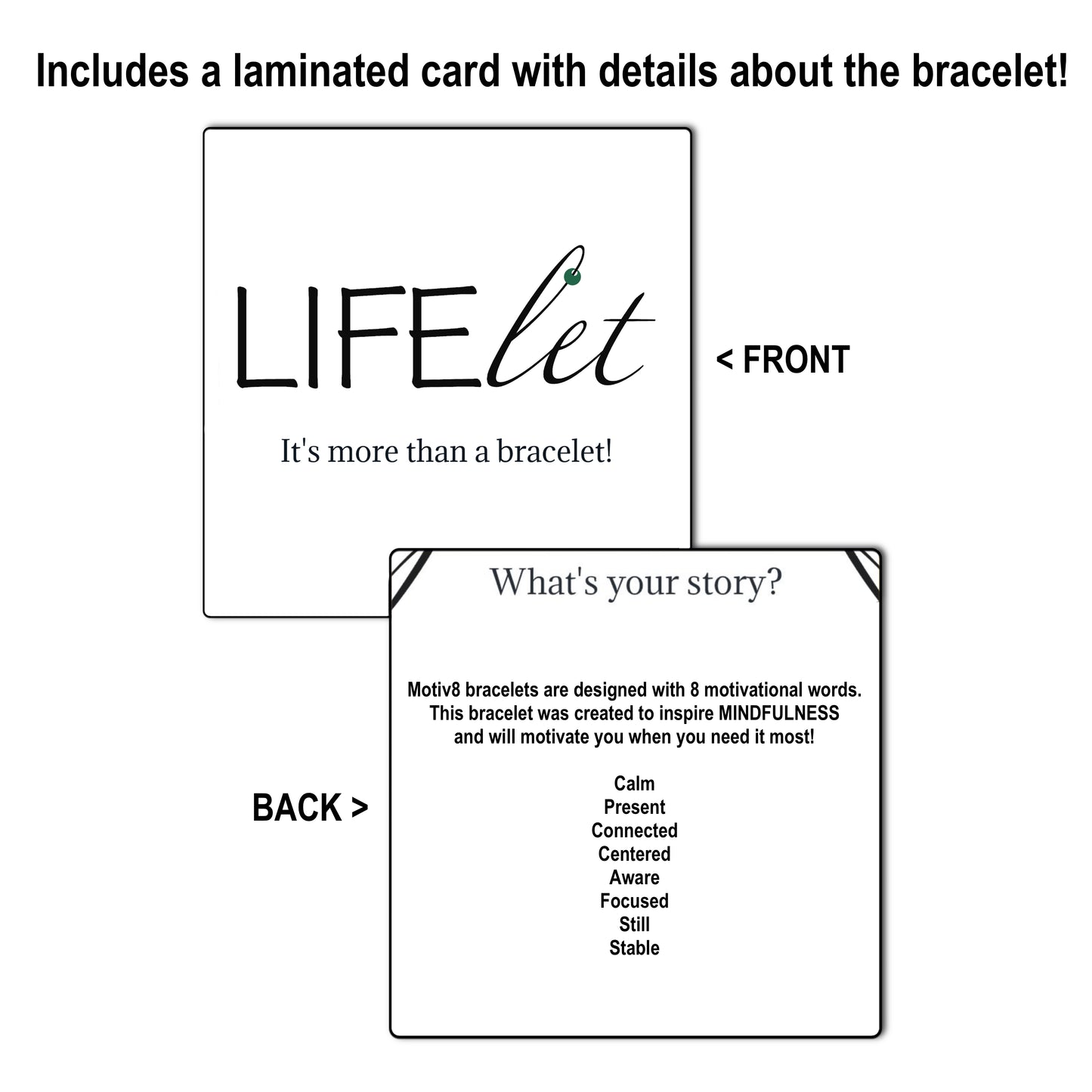 Motiv8 - MINDFULNESS Bracelet