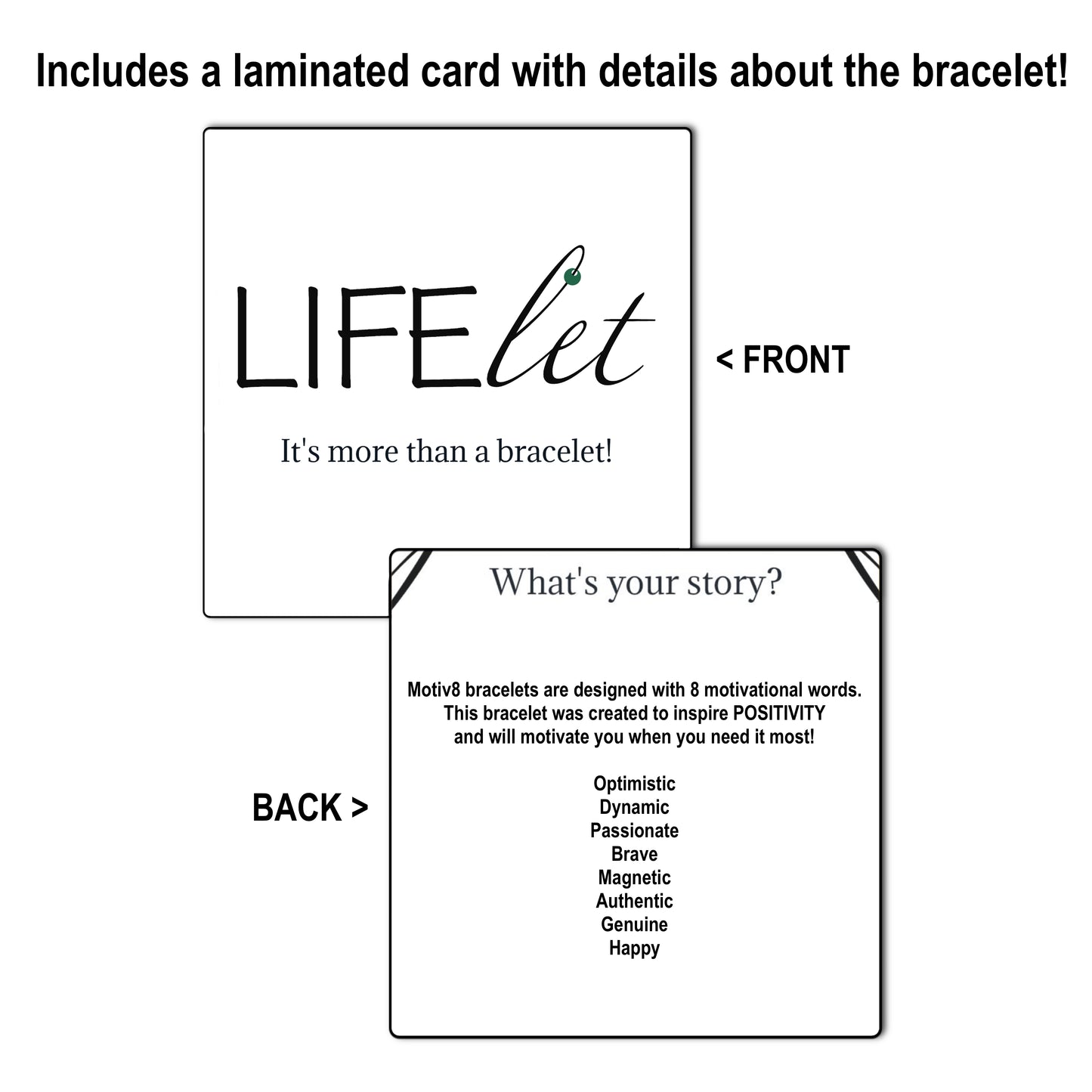 Motiv8 - POSITIVITY Bracelet