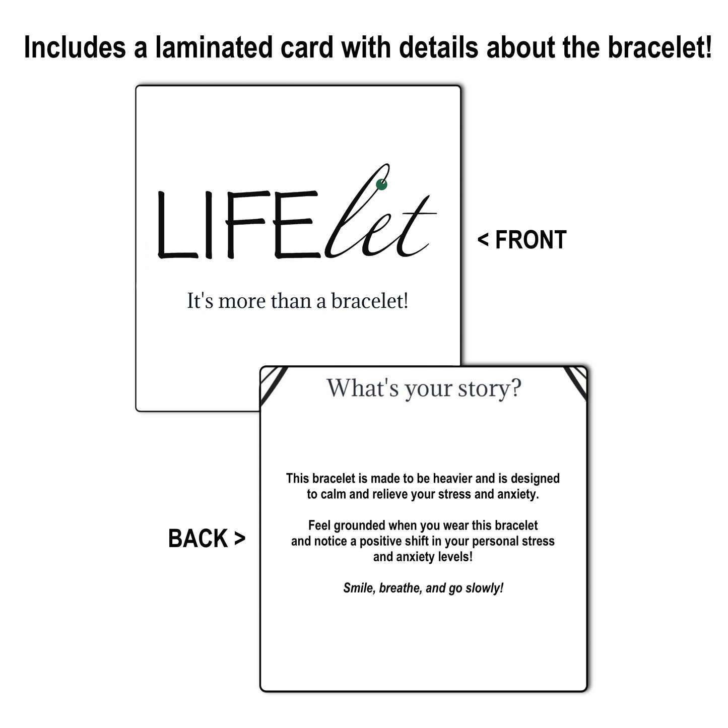 Steel Calming Bracelet