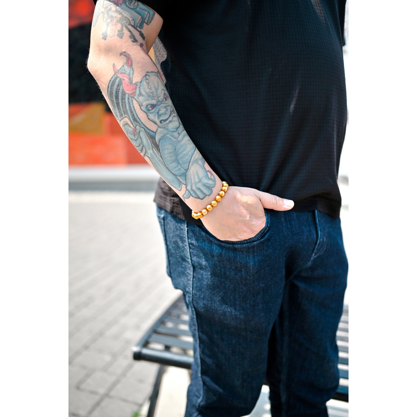 Gold Lifelet Bracelet