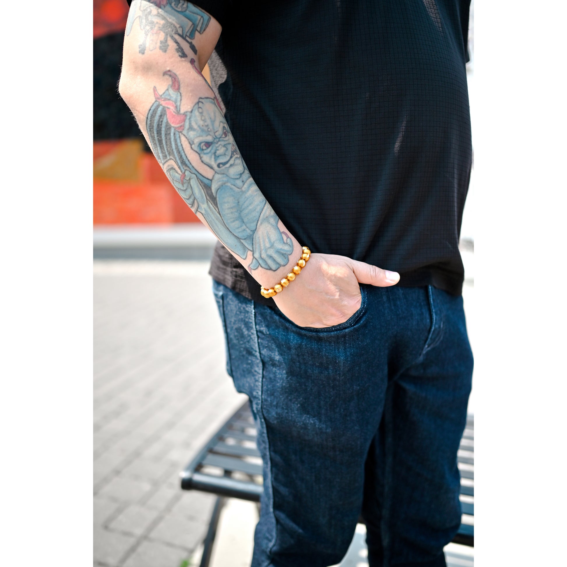 Gold Lifelet Bracelet