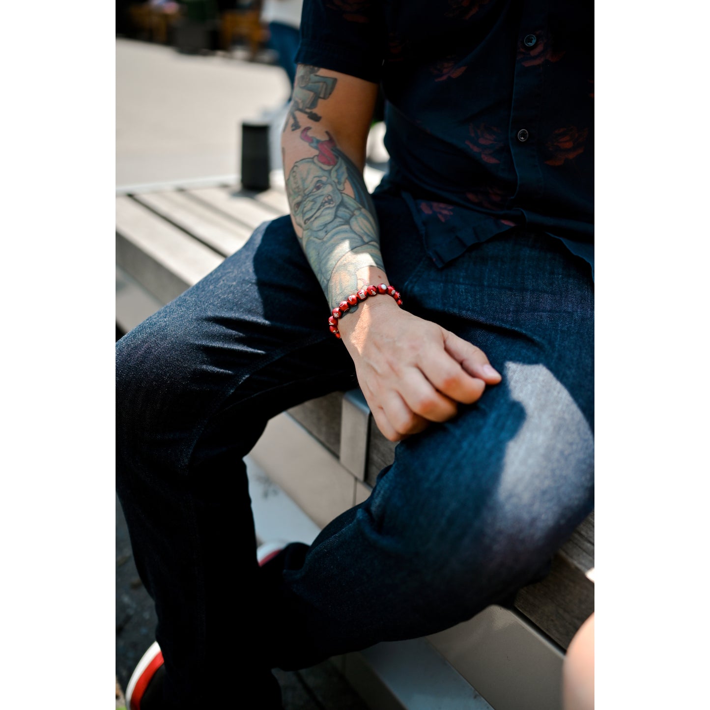 Red Lifelet Bracelet