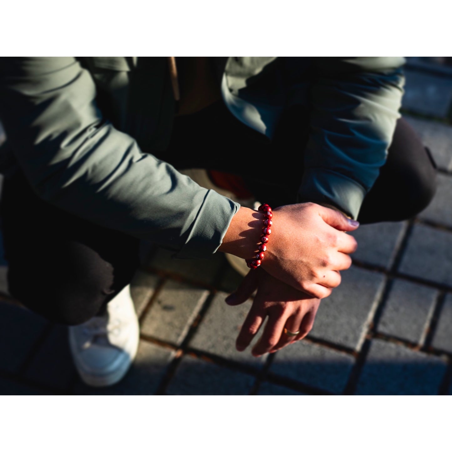 Red Lifelet Bracelet