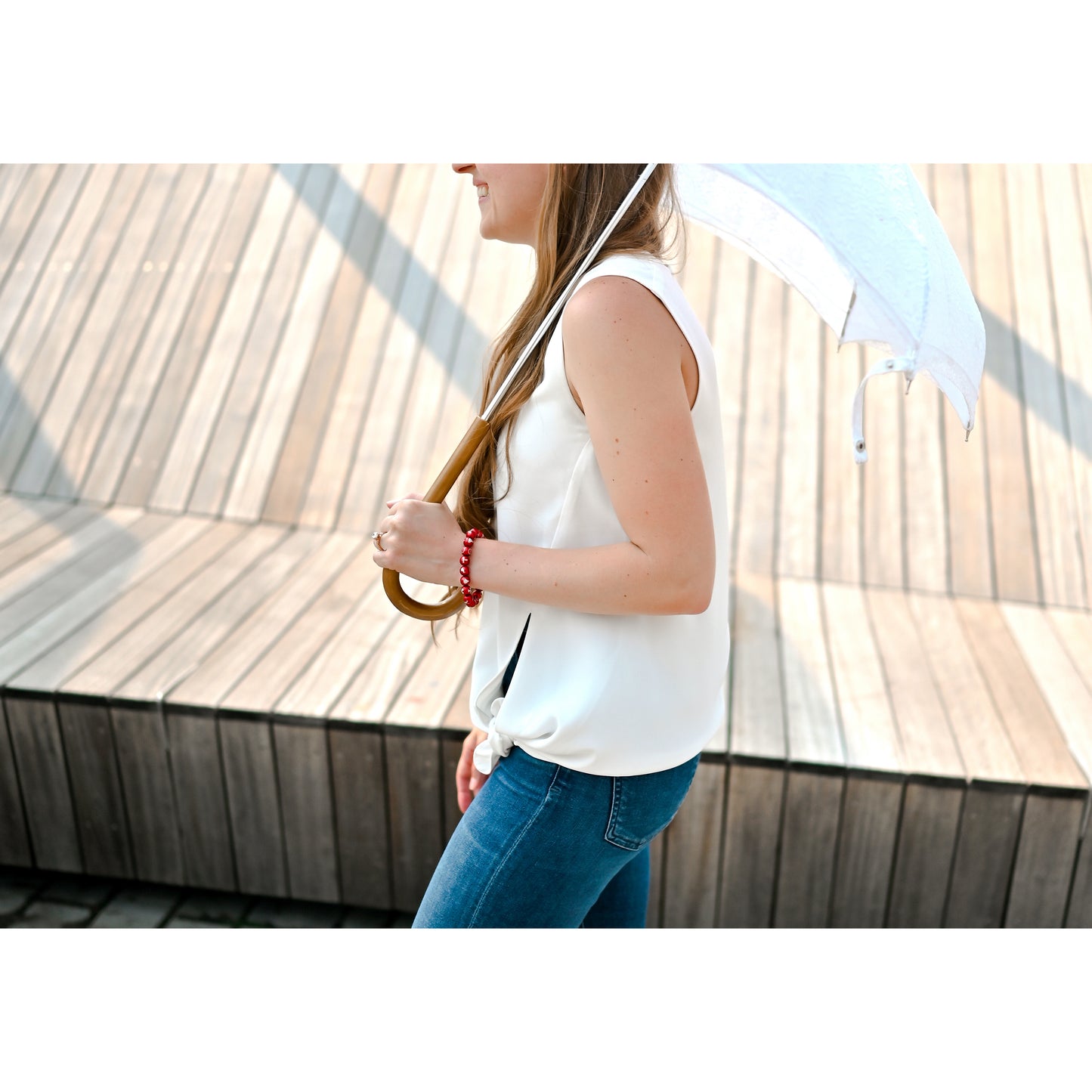 Red Lifelet Bracelet