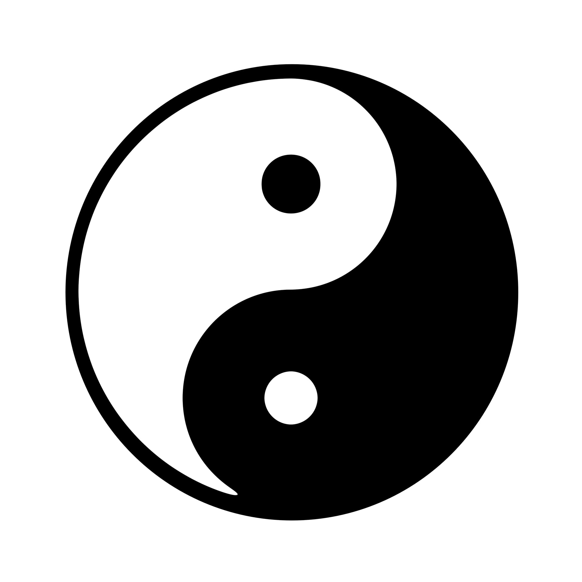 Blue = Harmony (Ying Yang)
