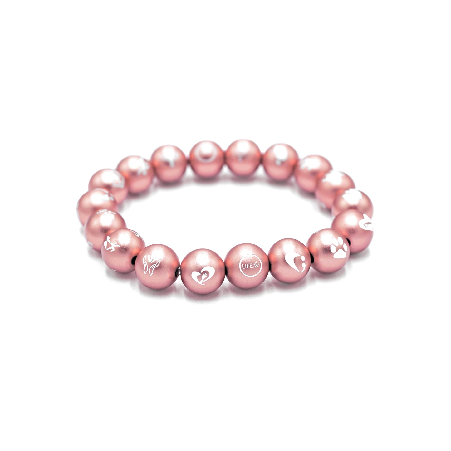 Rose Gold Pink Lifelet Bracelet