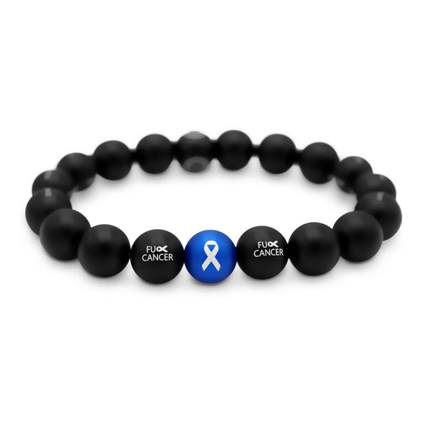 Amazon.com: Fundraising For A Cause| Dark Blue Ribbon Colon Cancer Bangle  Bracelet – Dark Blue Ribbon Awareness Bracelet for Colon Cancer (1 Bracelet):  Clothing, Shoes & Jewelry