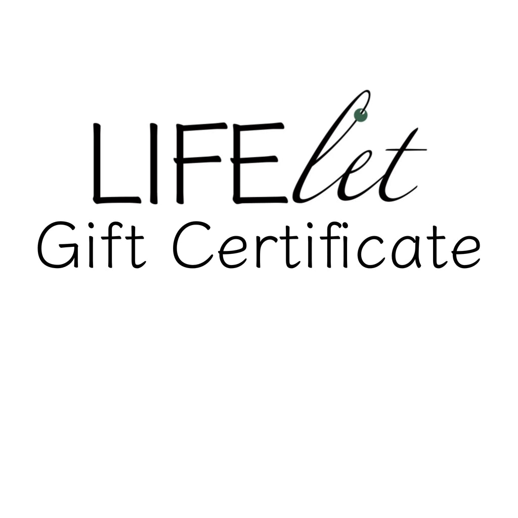 - Gift Certificates -
